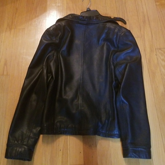 KENNETH COLE LEATHER JACKET - Picture 6 of 6